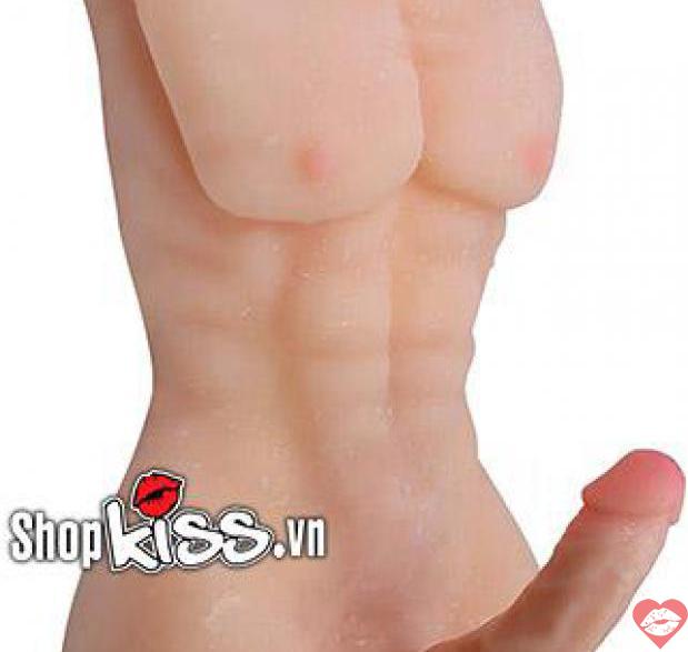 Búp bê silicon bán thân nam