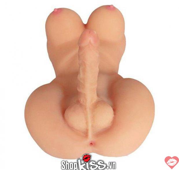 Búp bê tình dục bán thân lưỡng tính cho Les LadyMan