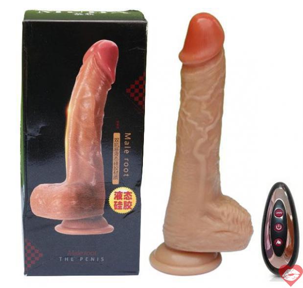 Dương Vật Giả Gắn Tường MUHA Rung Thụt Tỏa Nhiệt Giống Thật