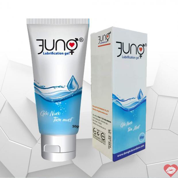 Gel bôi trơn Juno hộp 50g gốc nước mát lạnh